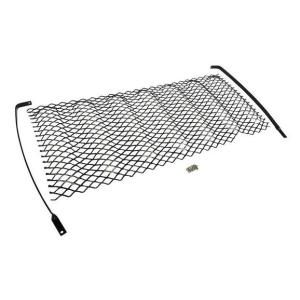 Grille Screen in Black with Polished Highlights for Jeep Wrangler JK 2007-2018