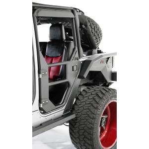 Rear Full Tube Doors for Jeep Wrangler Unlimited JK 2007-2018 4 Door