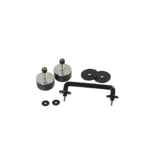 Stainless Steel Windshield Tie Down Kit for Jeep Wrangler TJ and JK 1997-2018