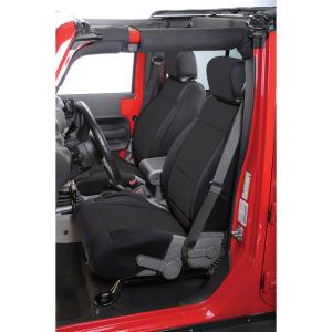 Custom Fit Neoprene Front Seat Covers for Jeep Wrangler JK 2007-2010