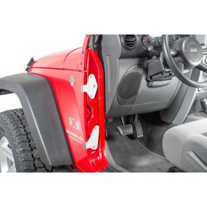 Stainless Steel Body Hinge Set for Jeep Wrangler Unlimited JK 2007-2018 4 Door
