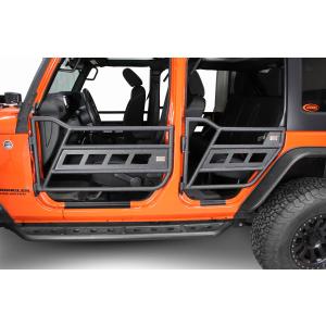 Front and Rear Tube Doors for Jeep Wrangler Unlimited JK 2007-2018