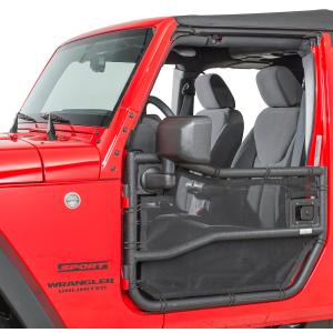 Front Tube Door Covers for Jeep Wrangler JK 2007-2018