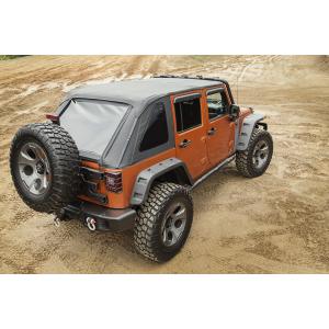 Montana Bowless Soft Top for 07-18 Jeep Wrangler Unlimited JK 4 door