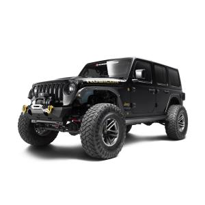 XOR Front Stubby Bumper for Jeep Wrangler JL, JK & Gladiator JT 2007-UP with Skid Plate