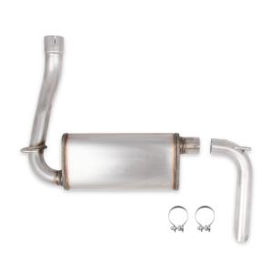 BlackHeart Axle Back Exhaust Kit With Muffler for Jeep JL 2018-2023