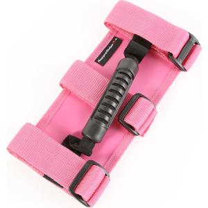 Sport Bar Grab Handles in Pink for Jeep Wrangler JL, JK, TJ, YJ, CJ & Gladiator JT 1955-2023