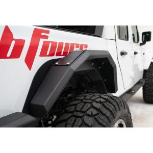 Rear Fenders with Flares for Jeep Gladiator JT 2020-2024