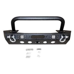 Heavy Duty Mid-Width Winch Bumper for Jeep Wrangler JL 2018-2024 and Gladiator JT