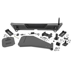 Rear Trail Bumper with Tire Carrier for Jeep Wrangler JL 2018-2024