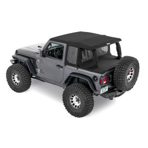 Trektop Halftop in Twill Material for Jeep Wrangler JL with Bestop Trektop 2018-2024