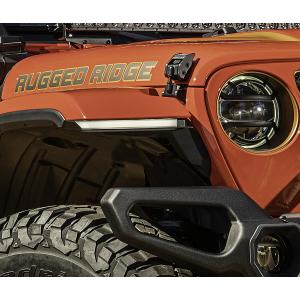 Front Fender Chop Brackets for Rubicon - Includes DRL's