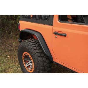 HD Steel Tube Fenders Rear Fenders for Jeep Wrangler JL 2018-2024