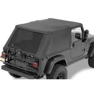 Trektop NX Soft Top in Black Diamond for Jeep Wrangler Unlimited TJ 2004-2006