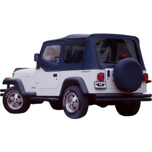 Replacement Soft Top with Skins and Tinted Windows for Jeep Wrangler YJ 1988-1995