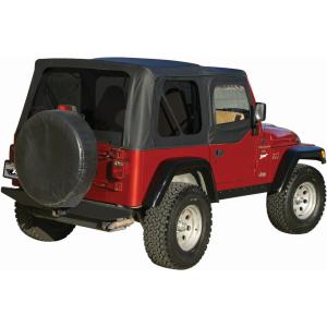 Replacement Soft Top with Skins & Tinted Windows for Jeep Wrangler TJ 1997-2006