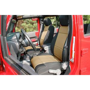 Neoprene Front Seat Covers for Jeep Wrangler JK 2011-2018