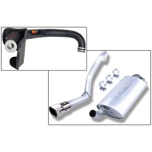 Stainless Steel Cat-Back System and Fuel Injection Performance Kit for Jeep Wrangler TJ 2000-2006 with 4.0L