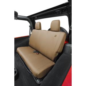 Custom Tailored Rear Seat Cover for Jeep Wrangler Unlimited JK 2008-2012 4 Door