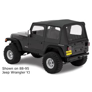 Replace-a-top Soft Top with Upper Door Skins for Jeep Wrangler YJ 1986-1/2 - 1987