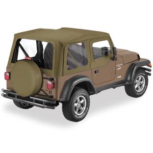 Replace-a-top Soft Top with Upper Door Skins for Jeep Wrangler TJ 1997-2006