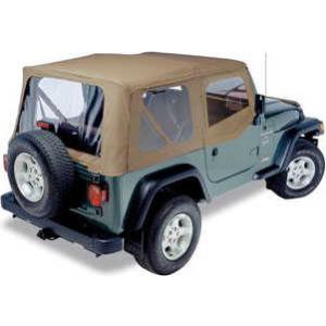 Replacement Soft Top with Skins for Jeep Wrangler TJ 1997-2006