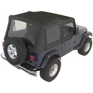 Complete Soft Top Kit with Upper Doors for Jeep Wrangler YJ 1988-1995