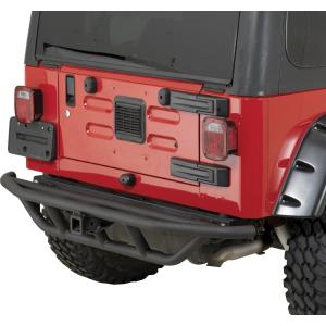 RRC Rear Bumper with 2" Receiver Hitch for Jeep Wrangler YJ and TJ 1987-2006