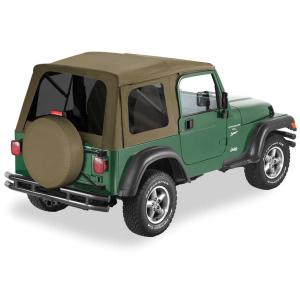 Supertop Soft Top with Tinted Windows for Jeep Wrangler TJ 1997-2006