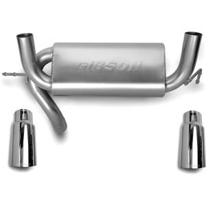 Aluminized Split Rear Exhaust for Jeep Wrangler JK 2007-2018