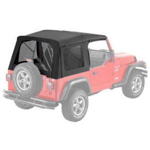 Supertop Soft Top Replacement Skin with Tinted Windows forJeep Wrangler TJ 1997-2006 with Supertop