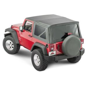 Replacement Soft Top with Tinted Windows for Jeep Wrangler JK 2007-2012