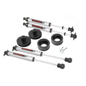 2in Spacer Lift Kit with V2 Monotube Shocks for Jeep Wrangler TJ 1997-2006