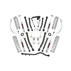 4in X-Series Suspension Lift Kit with N3 Shocks for Jeep Wrangler Unlimited JK 2007-2018