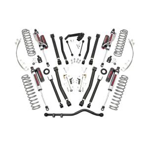 4in X-Series Suspension Lift Kit with Vertex Reservoir Shocks for Jeep Wrangler Unlimited JK 2007-2018