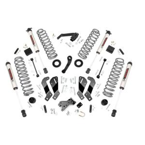 3.5in Suspension Lift Kit with Control Arm Drop with V2 Shocks Jeep Wrangler Unlimited JK 2007-2018