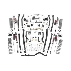 4in Long Arm Suspension Lift Kit with Vertex Reservoir Shocks for Jeep Wrangler Unlimited JK 2012-2018