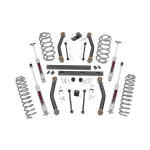 4in Suspension Lift Kit with N3 Premium Shocks for Jeep Wrangler TJ 1997-2002