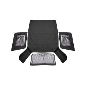 Replacement Soft Top in Black Diamond for Jeep Wrangler JK 2007-2009