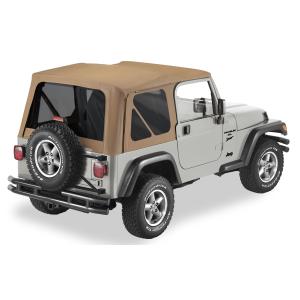 Replace-a-top Soft Top with Tinted Windows for Jeep Wrangler TJ 1997-2006