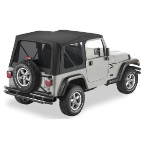 Replace-a-top Soft Top with Tinted Windows for Jeep Wrangler TJ 1997-2006