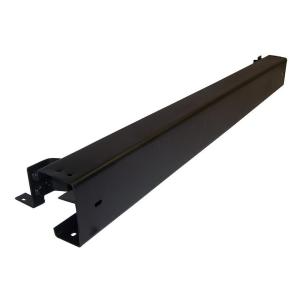 Rear Bumper in Black for Jeep Wrangler TJ 1997-2006 and Unlimited