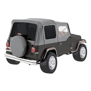 Complete Soft Top with Tinted Windows for Jeep Wrangler YJ 1987-1995