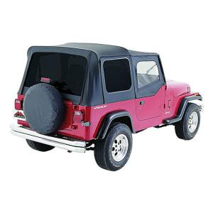 Complete Soft Top with Tinted Windows for Jeep Wrangler YJ 1987-1995