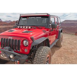 Front Steel Tube Fender Flares for Jeep Wrangler JK 2007-2018