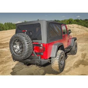 Montana Replacement Soft Top with Tinted Windows in Black Diamond for Jeep Wrangler Unlimited LJ 2004-2006