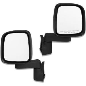 HighRock 4X4 Factory Styling Replacement Mirrors for Jeep Wrangler YJ, TJ, JK, TJ, JK 2003-2006 and JL 1987-2024