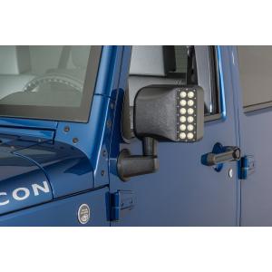 LED Side View Mirrors for Jeep Wrangler JK 2007-2018