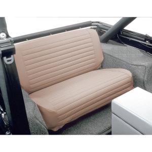 Fold and Tumble Rear Bench Seat Cover for Jeep CJ and Wrangler YJ 1965-1995