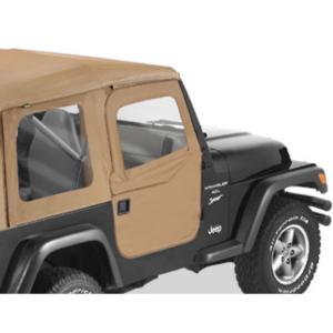 2-Piece Doors for Jeep Wrangler TJ 1997-2006 and Unlimited